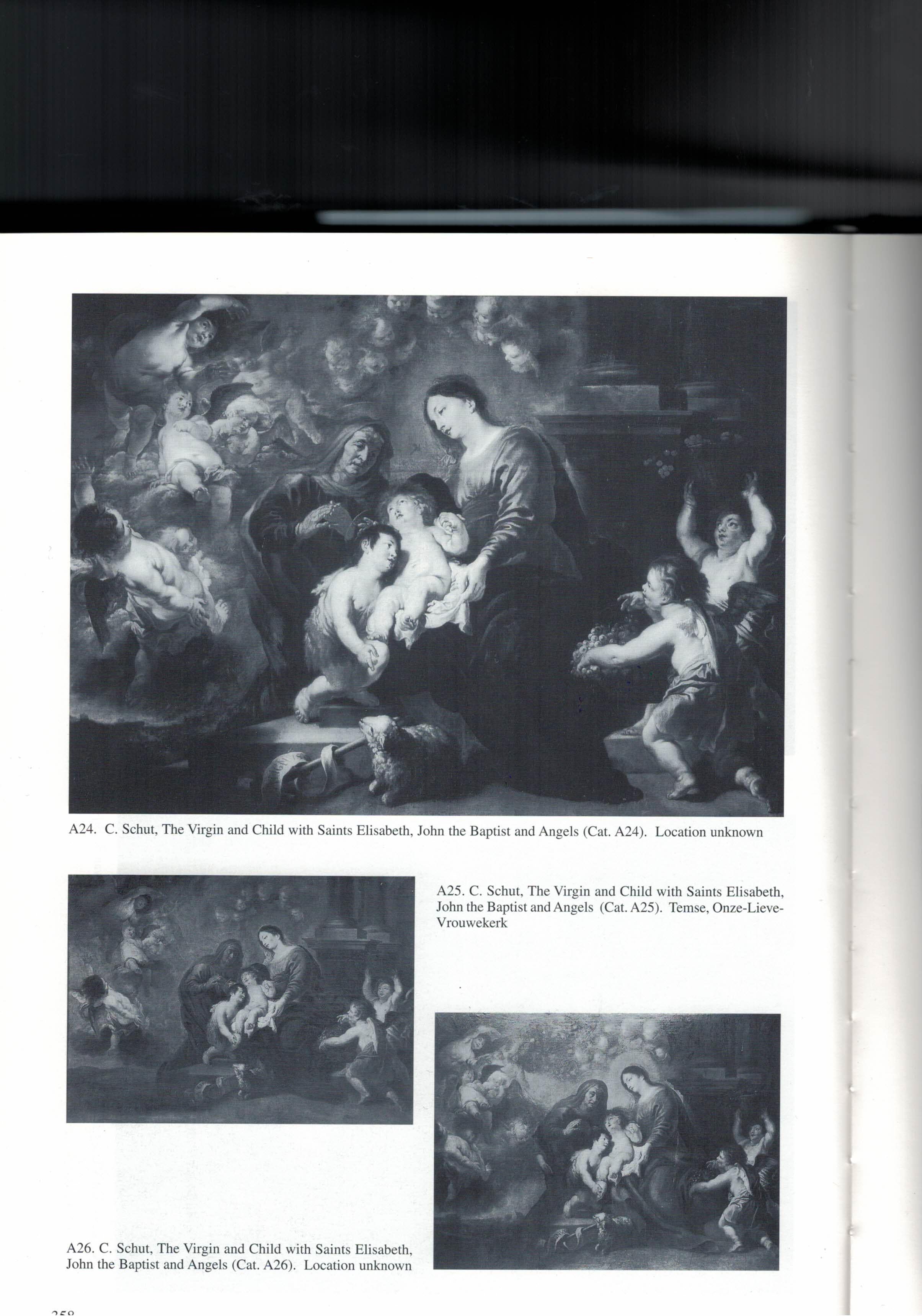 Altes Meistergemälde, flämische Barock Grisaille, Cornelis Schut, Mary mit Kind im Angebot 2