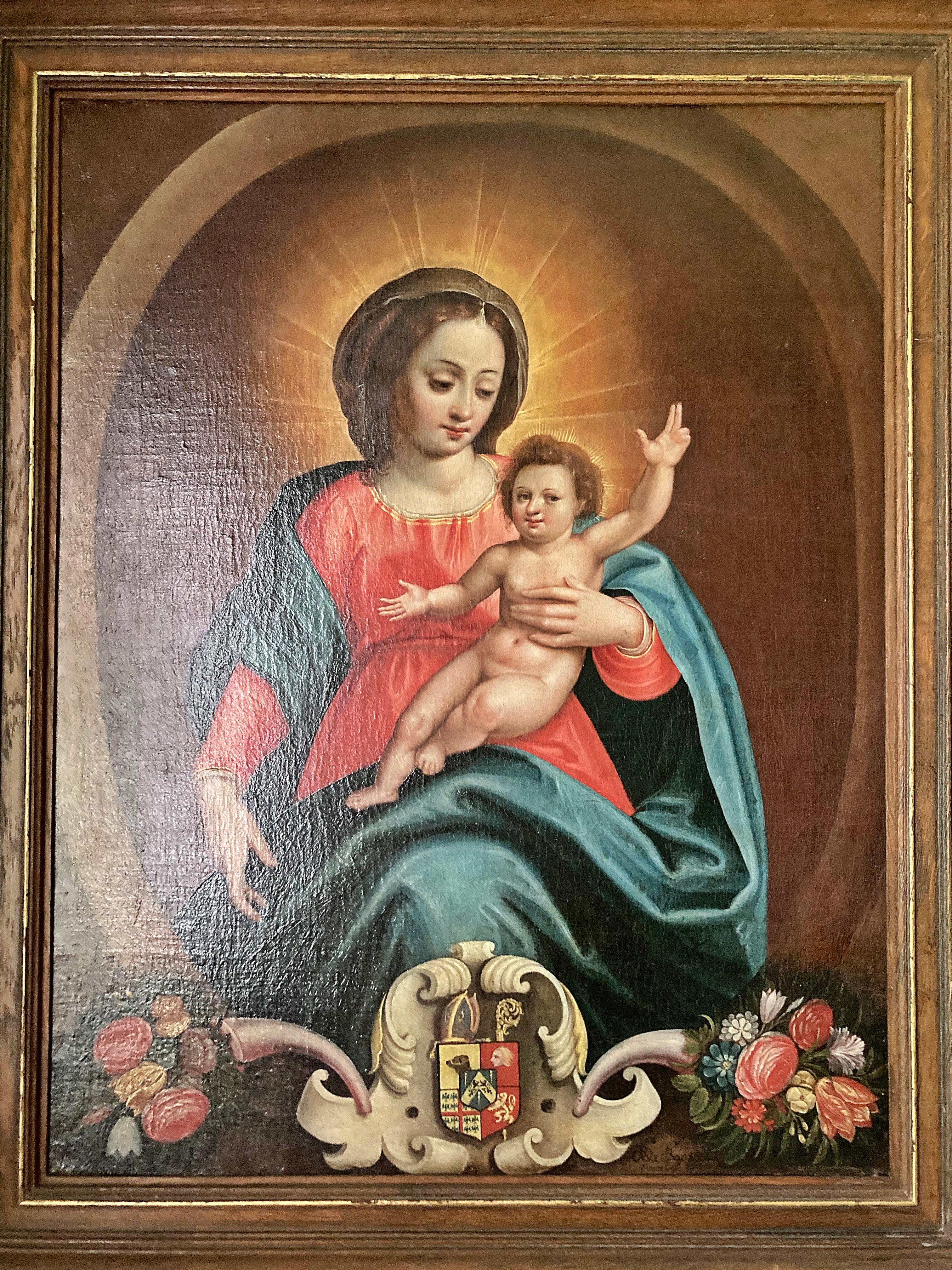 baroque madonna and child