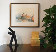 "Santa Maria della Salute I" - Venecia - Pintura a la acuarela - Turner