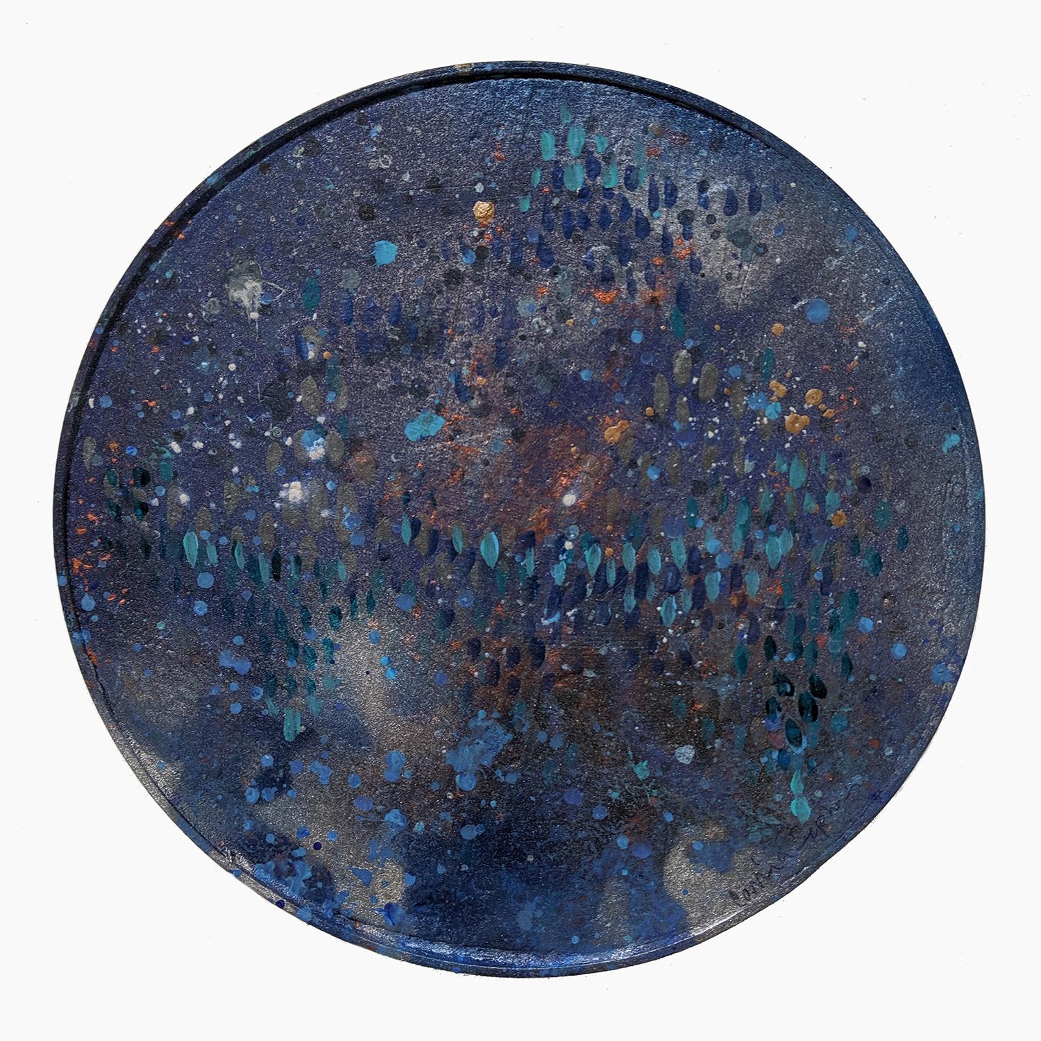 Abstract Sculpture Corrina Sephora - « Somewhere Between the Deep Blue Sea and the Edge of the Universe I » (Un coin entre la mer bleu profond et le bord de l'univers I) - Nevelson