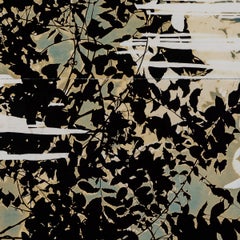 Psychic Garden (Filia) - botanical - cyanotype - ethereal  - black and white