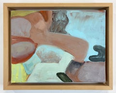 'Abstracción #56' - pintura abstracta - óleo de color sobre lino
