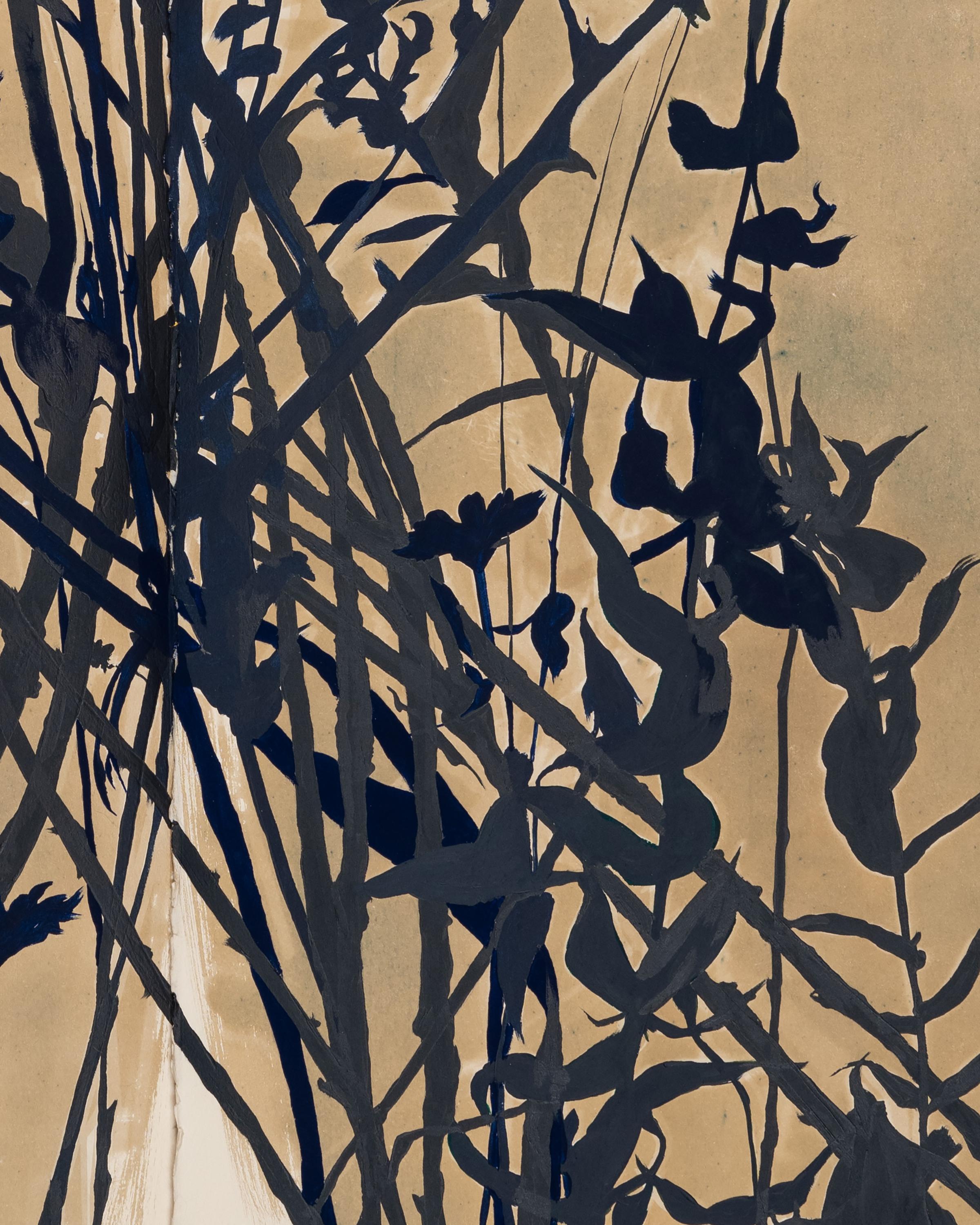 « This Place is a Dream (Nightshade) - botanique - cyanotype - fleurs - lunatique en vente 2