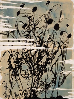 „This Place is a Dream (Entanglement)“ – botanisch – Cyanotypie – Blumen – stimmungsvoll