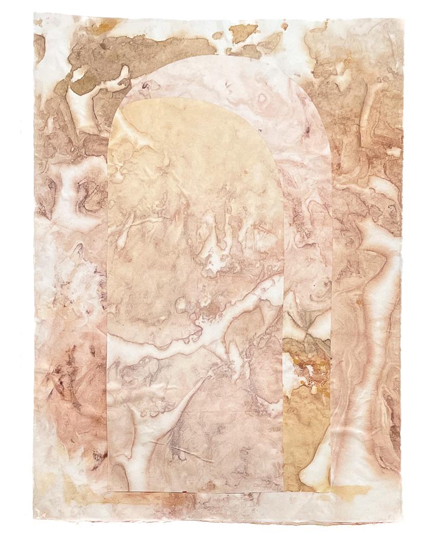 « rien de plus, rien de moins 2 sur 6 » - pigment terre, texture, marbre, doux