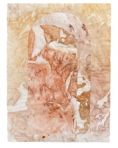 "nothing more, nothing less 3 of 6" - earth pigment, texture, marble, soft