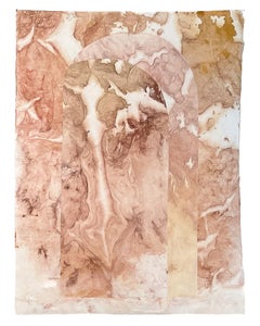 "nada más, nada menos 4 de 6" - pigmento tierra, textura, mármol, suave
