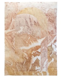 "nada más, nada menos 6 de 6" - pigmento tierra, textura, mármol, suave