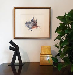 "Il Redentore" - Venice - Architectural Watercolor Painting - Turner