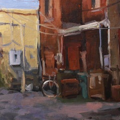 "Kentucky Nocturne" - Impressionist Plein Air Landscape Painting - Wyeth