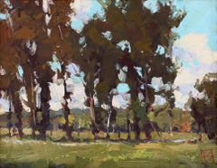 "Silhouettes" - Impressionist Plein Air Landscape Painting - Wyeth