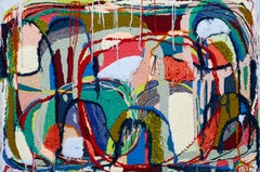 "There Is No Right Or Wrong" - Contemporary Abstract Fiber Art - Tufting - Hick