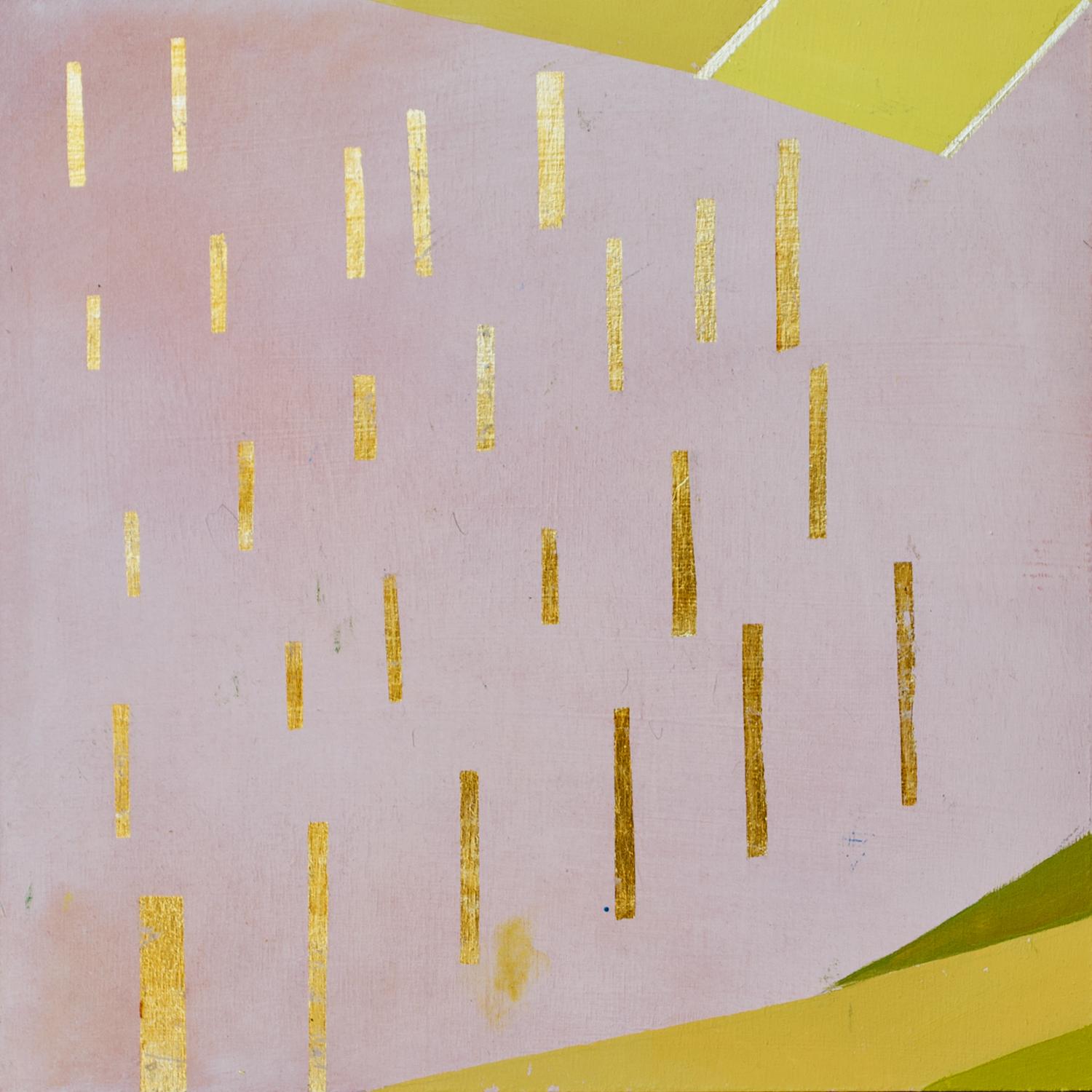 "Wonderwheel #39" - Peintures de paysages aériens contemporains - Hilma af Klint