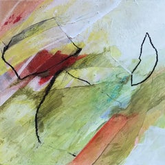 "Série du lac Mercer (7236)" - Peinture abstraite basée sur la nature - Joan Mitchell