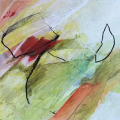 "Serie del lago Mercer (7236)" - Pintura abstracta basada en la naturaleza - Joan Mitchell