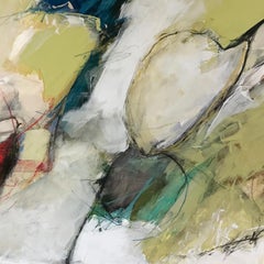 "Throughout" - Nature-based Color Field Abstract Painting - Joan Mitchell