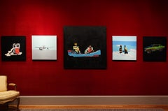 Kum Ba Ya" - Contemporary Geometric Abstraction Pixelation - Bosch