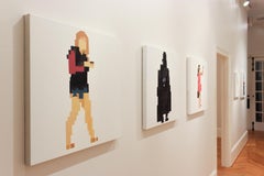 'LOL' - Contemporary Geometric Abstraction Pixelation - Bosch