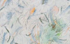 ""Série Minimal 7010" - œuvre abstraite sur papier basée sur la nature - Joan Mitchell