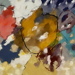 "Conduit II" - Nature-based abstract painting - Joan Mitchell