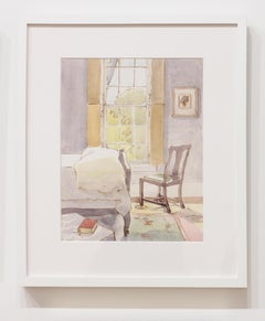 'Bleak House 4-26-2021' - aquarelle d'intérieur - œuvre sur papier - Giorgio Morandi