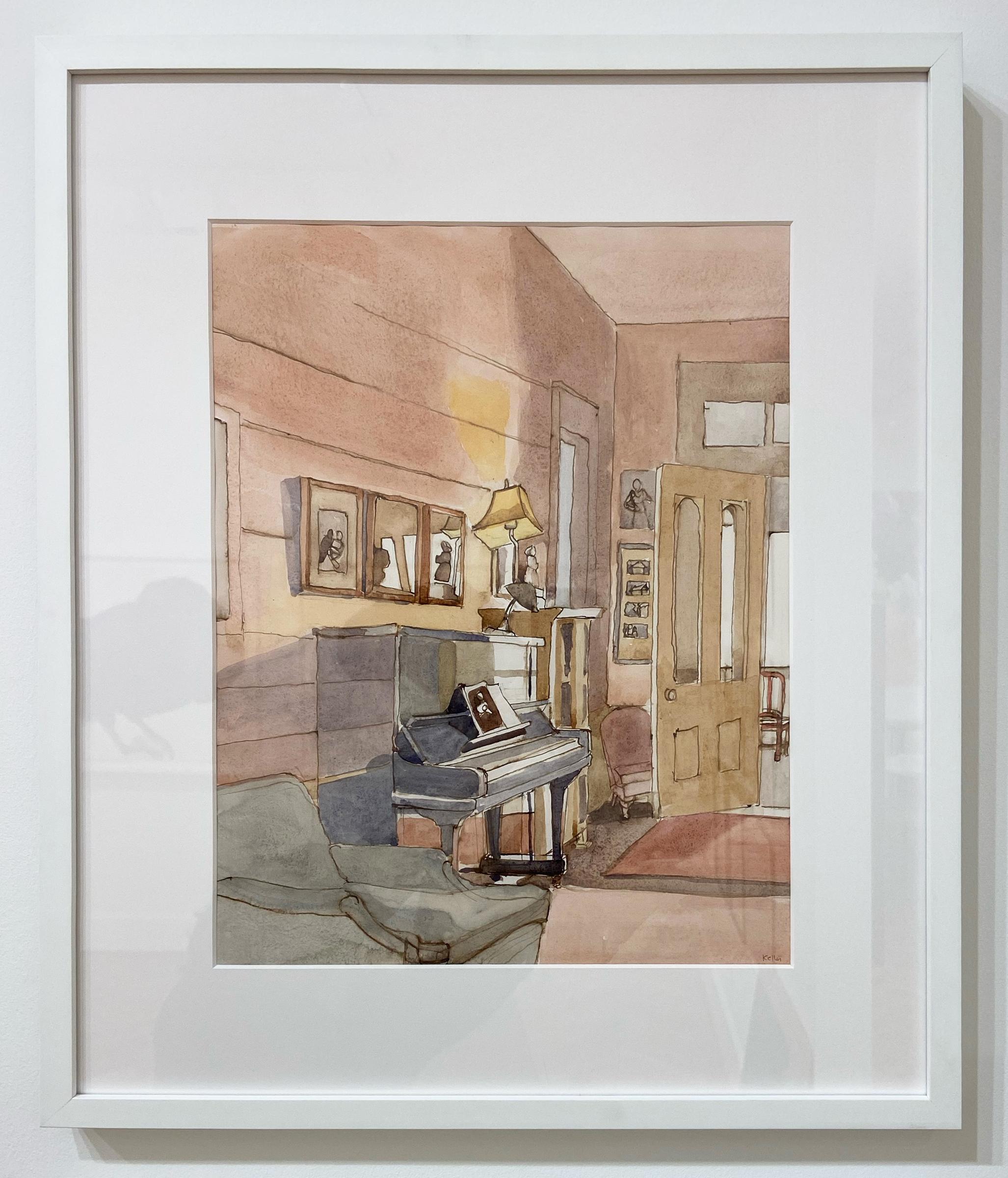 'Drawing with Water' - interior watercolor - ordinary objects - Giorgio Morandi  - Art by Kathryn Keller