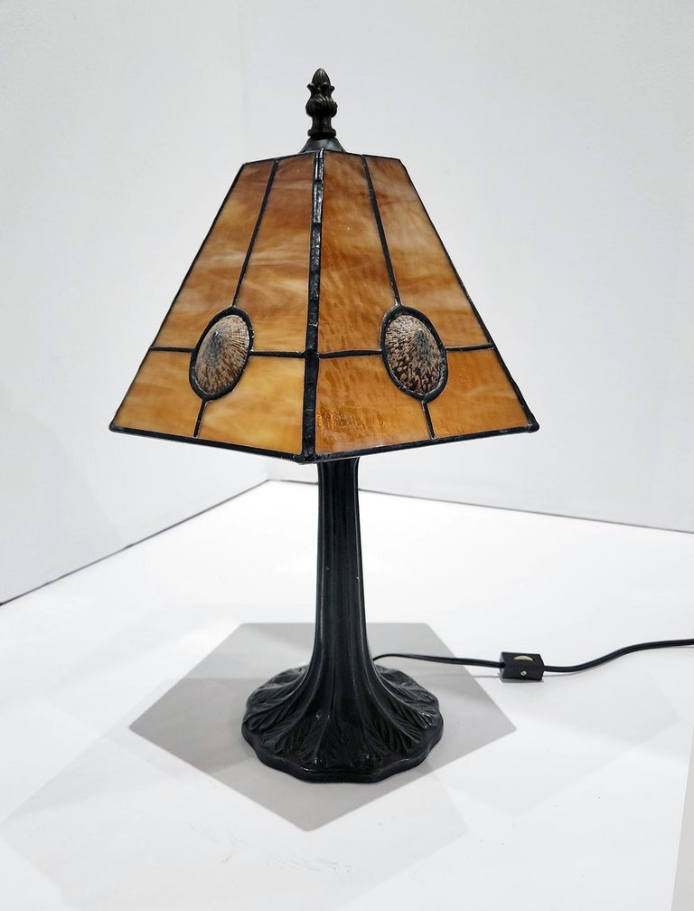 Richard Hoosin 17inch high signed Richard Hoosin Studio limpet shell