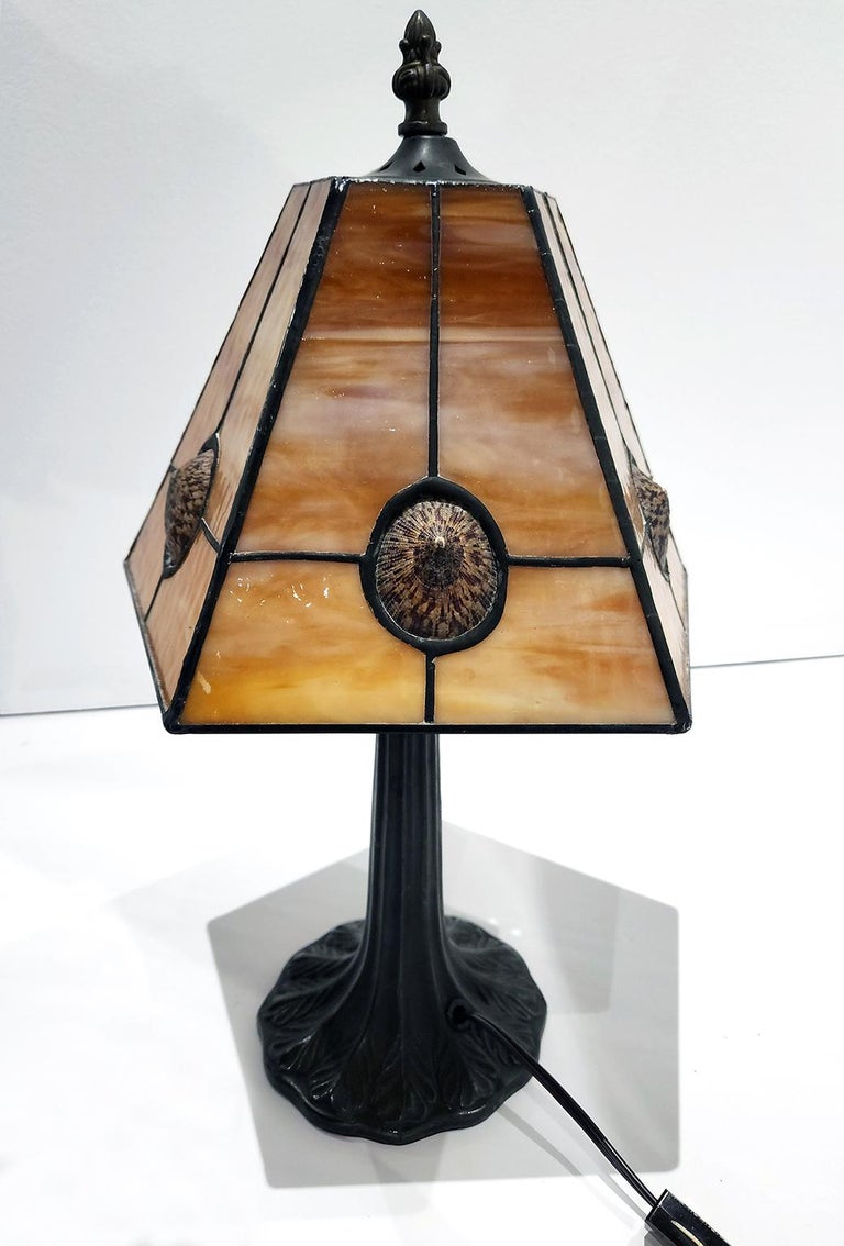 Richard Hoosin 17inch high signed Richard Hoosin Studio limpet shell