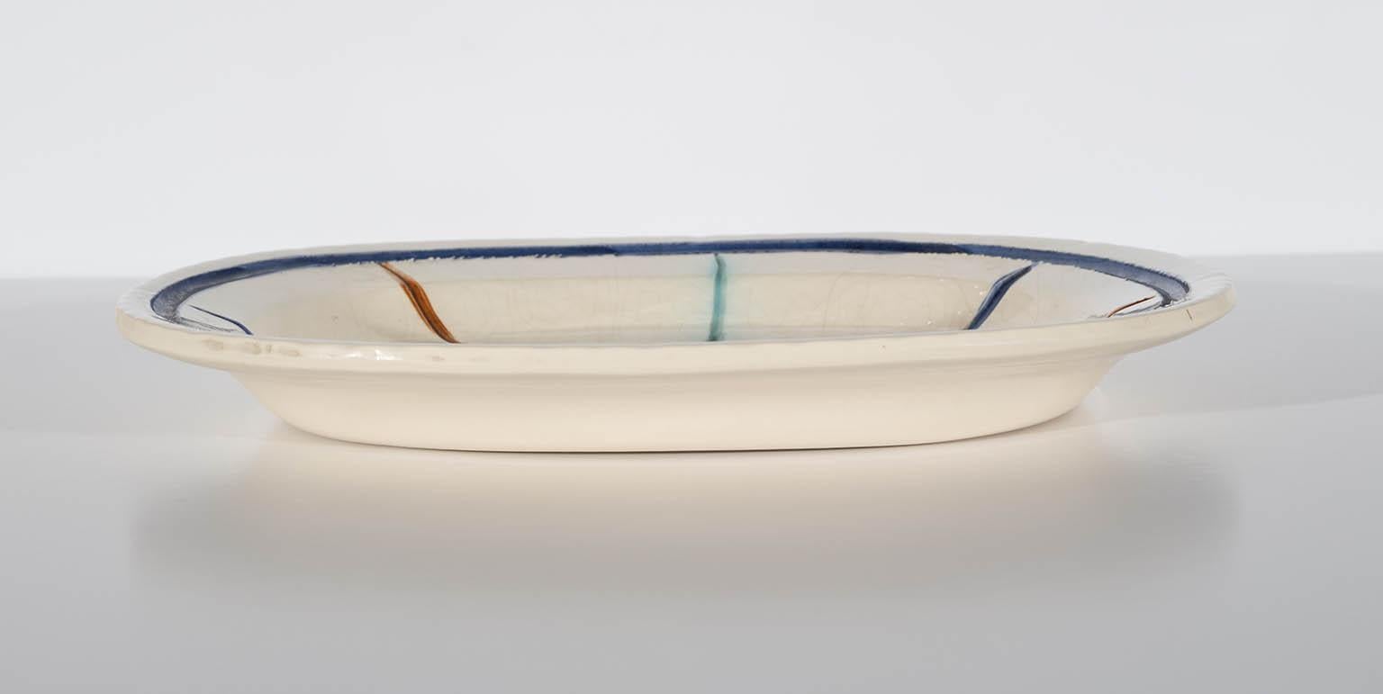 Plat en faïence blanche « AR 30 - Face in a star » de l'artiste Pablo Picasso en vente 4