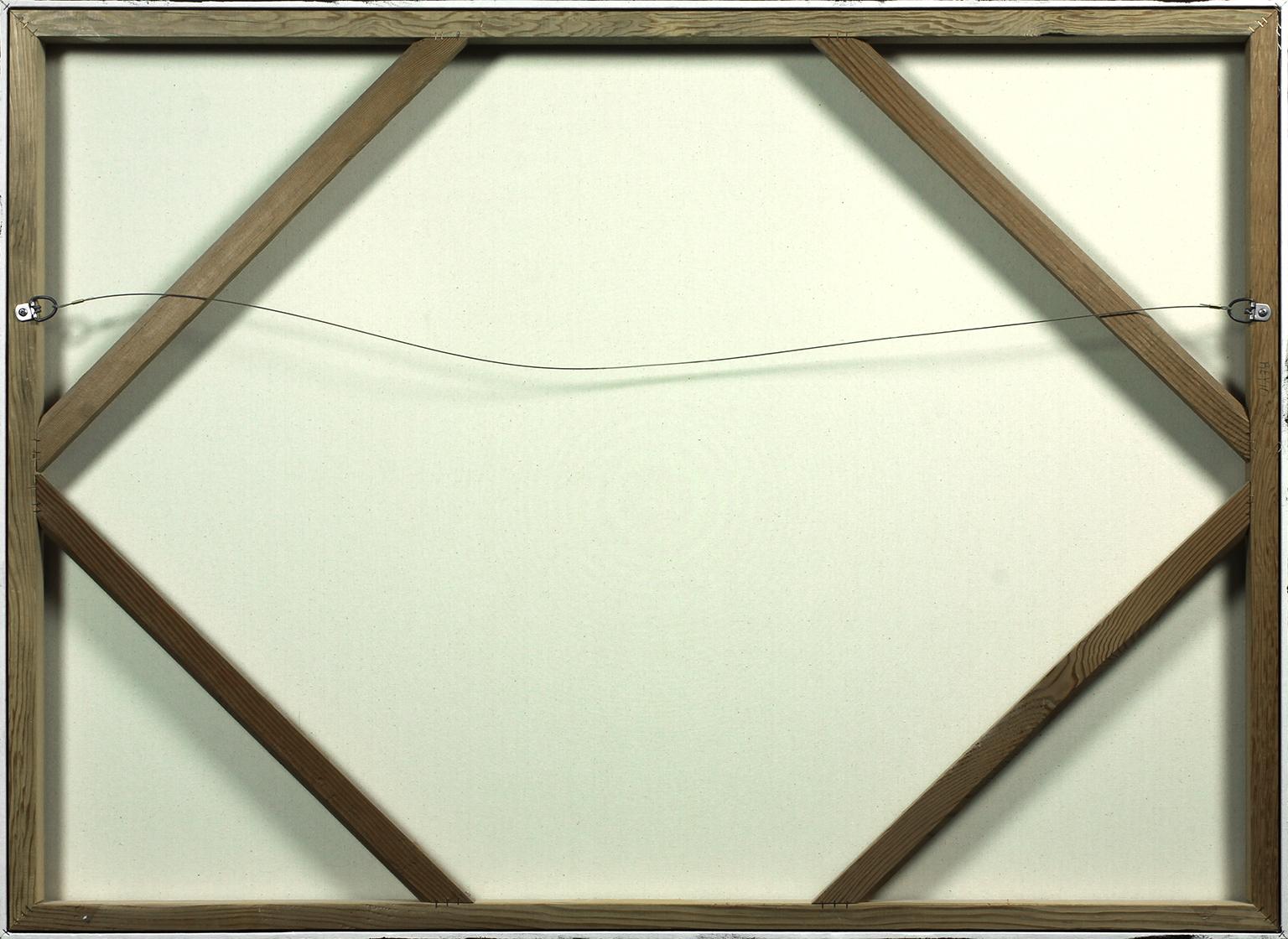 Quadro di nudo incartato in galleria dell'artista Wade Reynolds 1