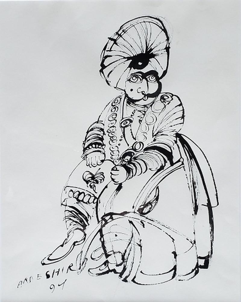 Ardeshir MOHASSES Figurative Art -  Untitled, 1994 
