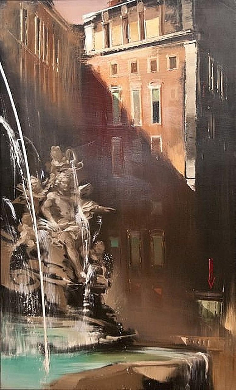 Jean Arcelin - Fontaine de Trevi For Sale at 1stDibs