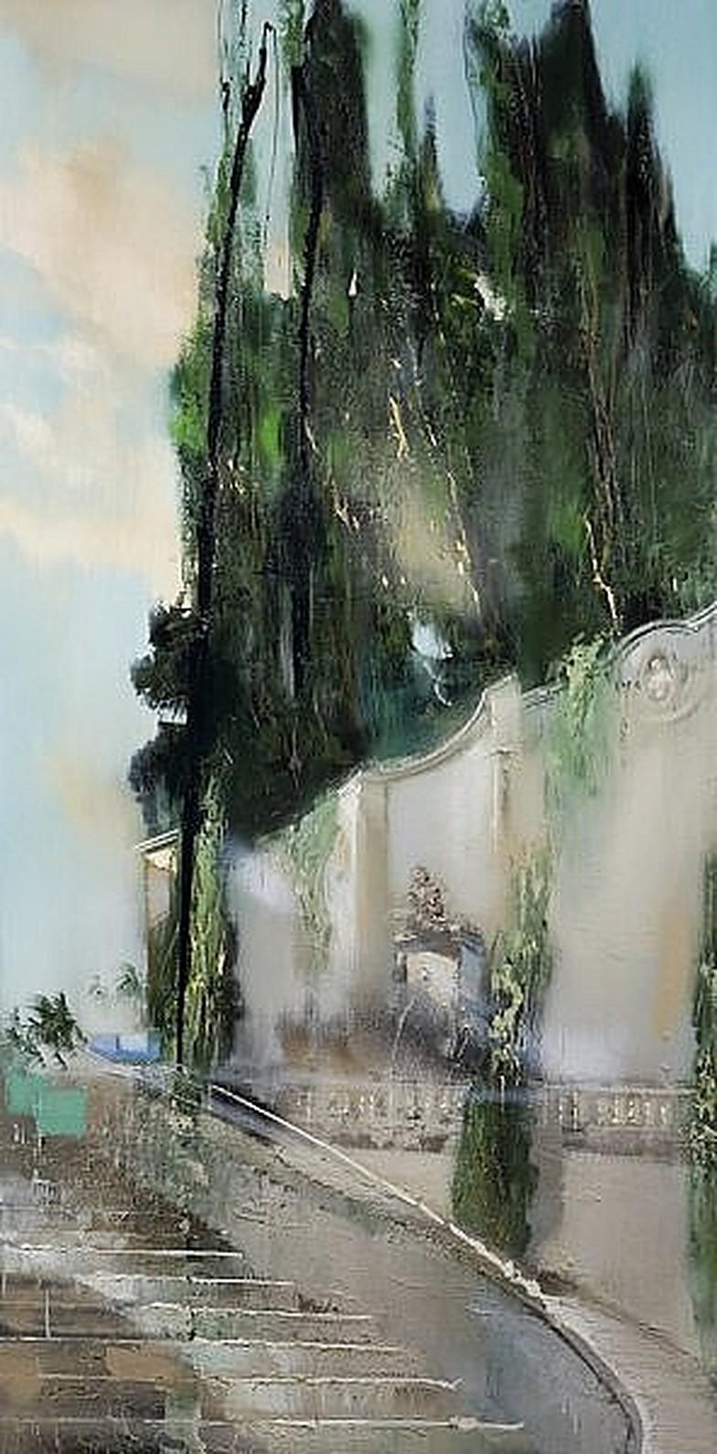 Jean Arcelin Interior Painting - Jardin de Prusse