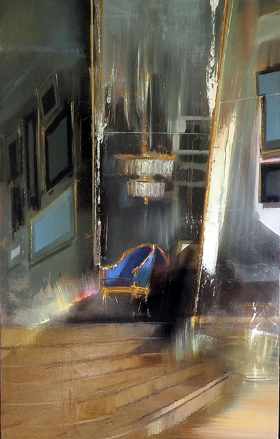 Jean Arcelin Interior Painting - L'Attente, 2015