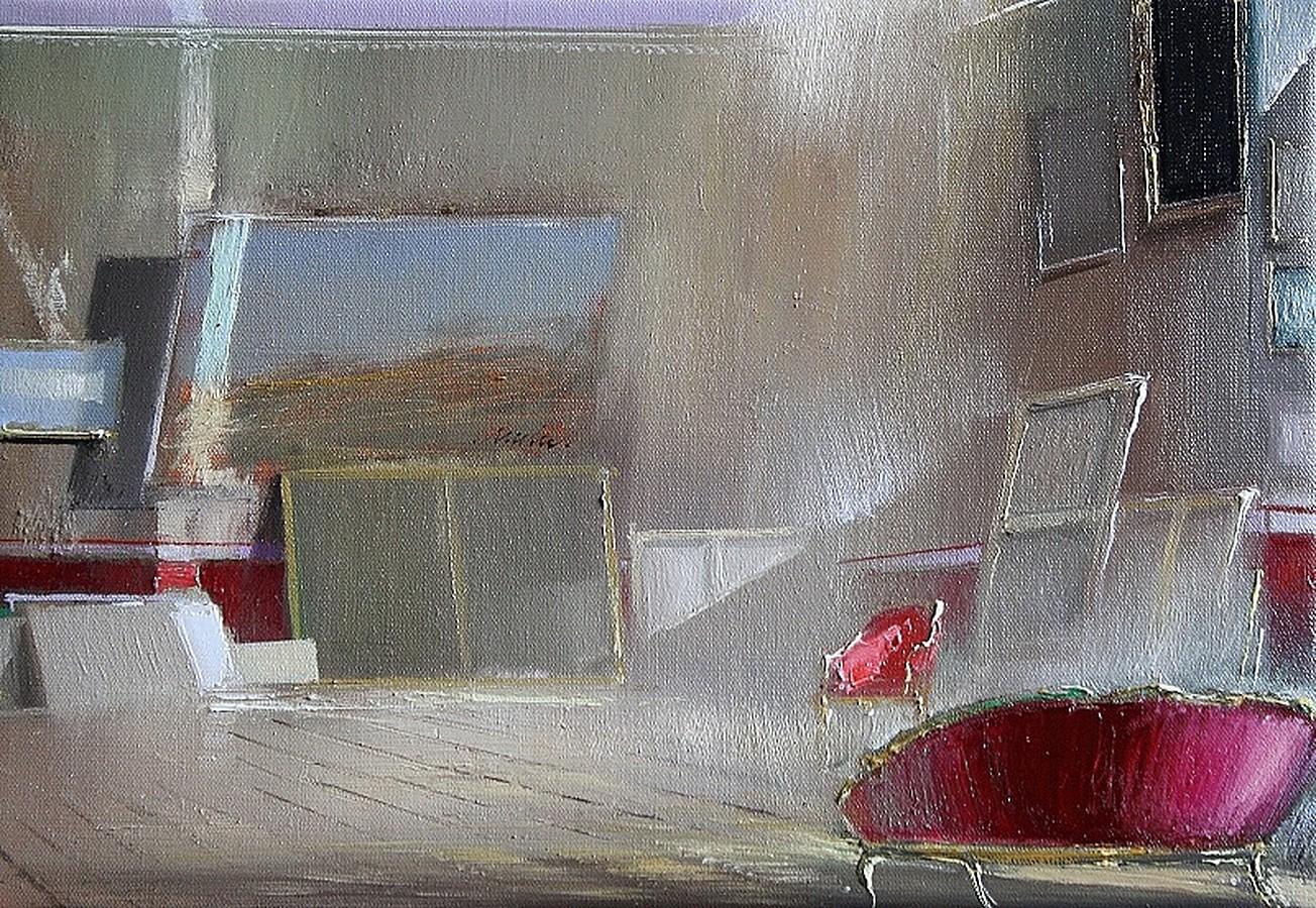 Jean Arcelin Interior Painting - Andante, 2015