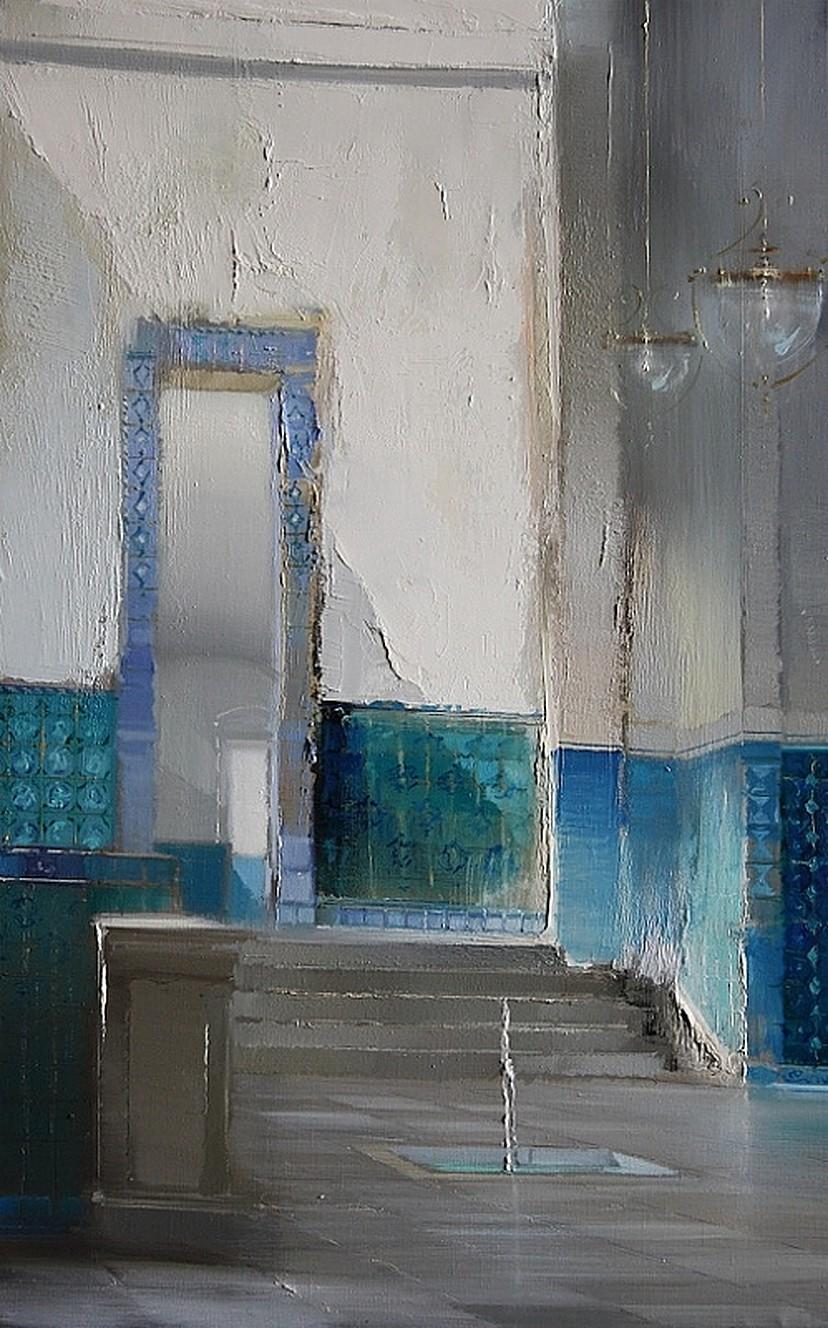 Jean Arcelin Interior Painting - Petite cour