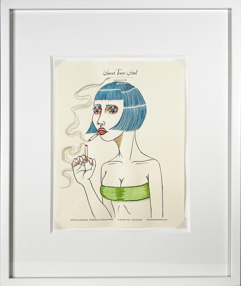 Ed Templeton - Untitled (Sunset Tower Hotel) For Sale at 1stDibs