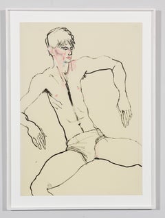 Andrew (assise), techniques mixtes sur parchemin Pergamenata