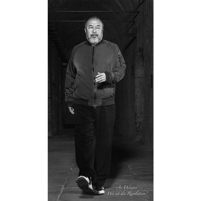 Wo ist die Revolution -Contemporary, 21st Century, Ai Weiwei, China

Wo ist die Revolution, 2019
Inkjet Print
Edition of 180
190 x 100 cm (74.8 x 39.3 in.)
Signed and numbered
In mint condition, as acquired from the publisher in the original