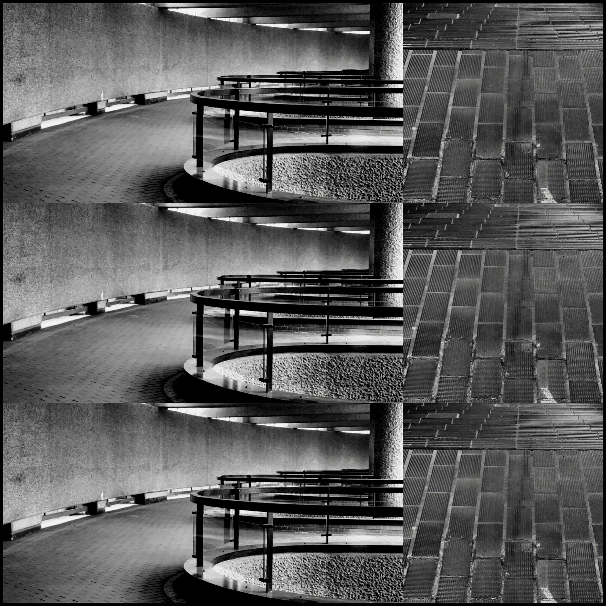 Hsu Yun Chin Black and White Photograph - Black & White Photography "Brutalism -Barbican Centre, London No2", 2019