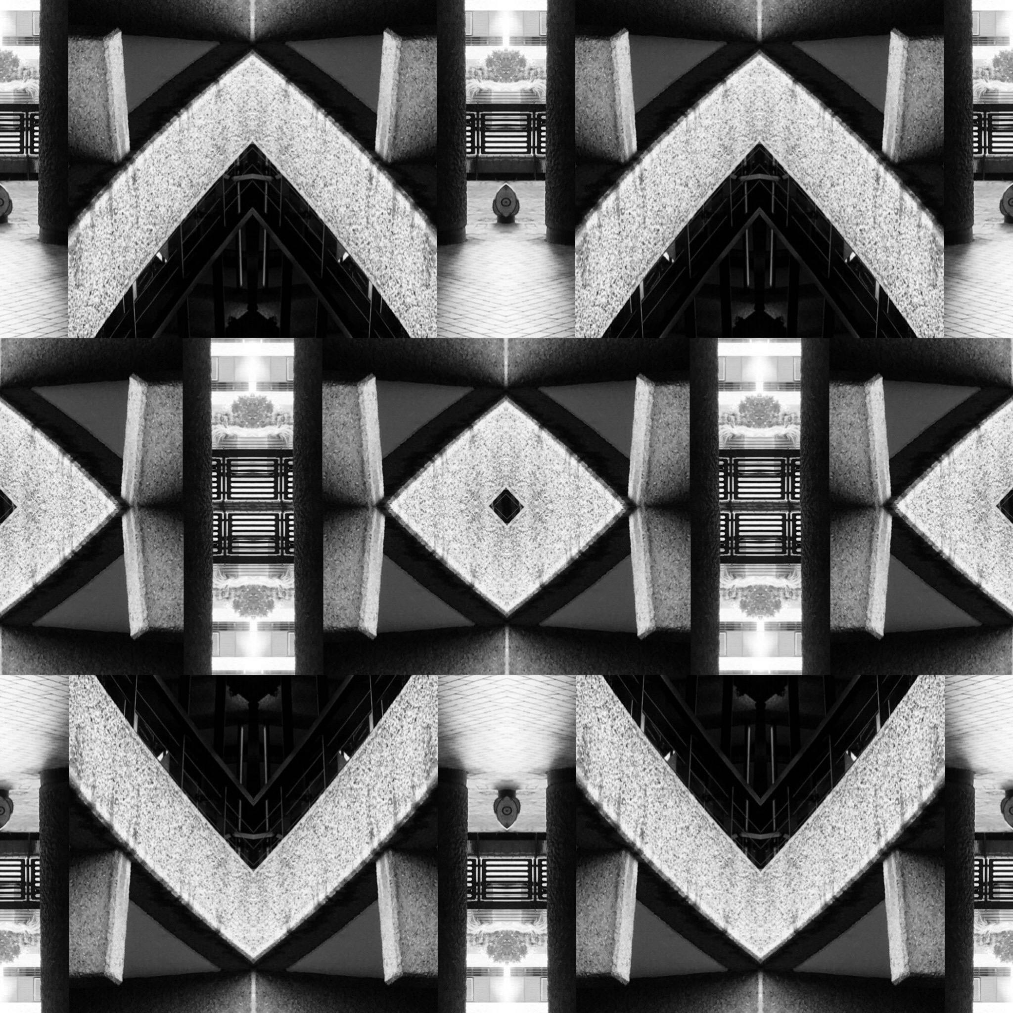 Hsu Yun Chin Abstract Photograph - Black & White Photography "Brutalism -Barbican Centre, London No12", 2021