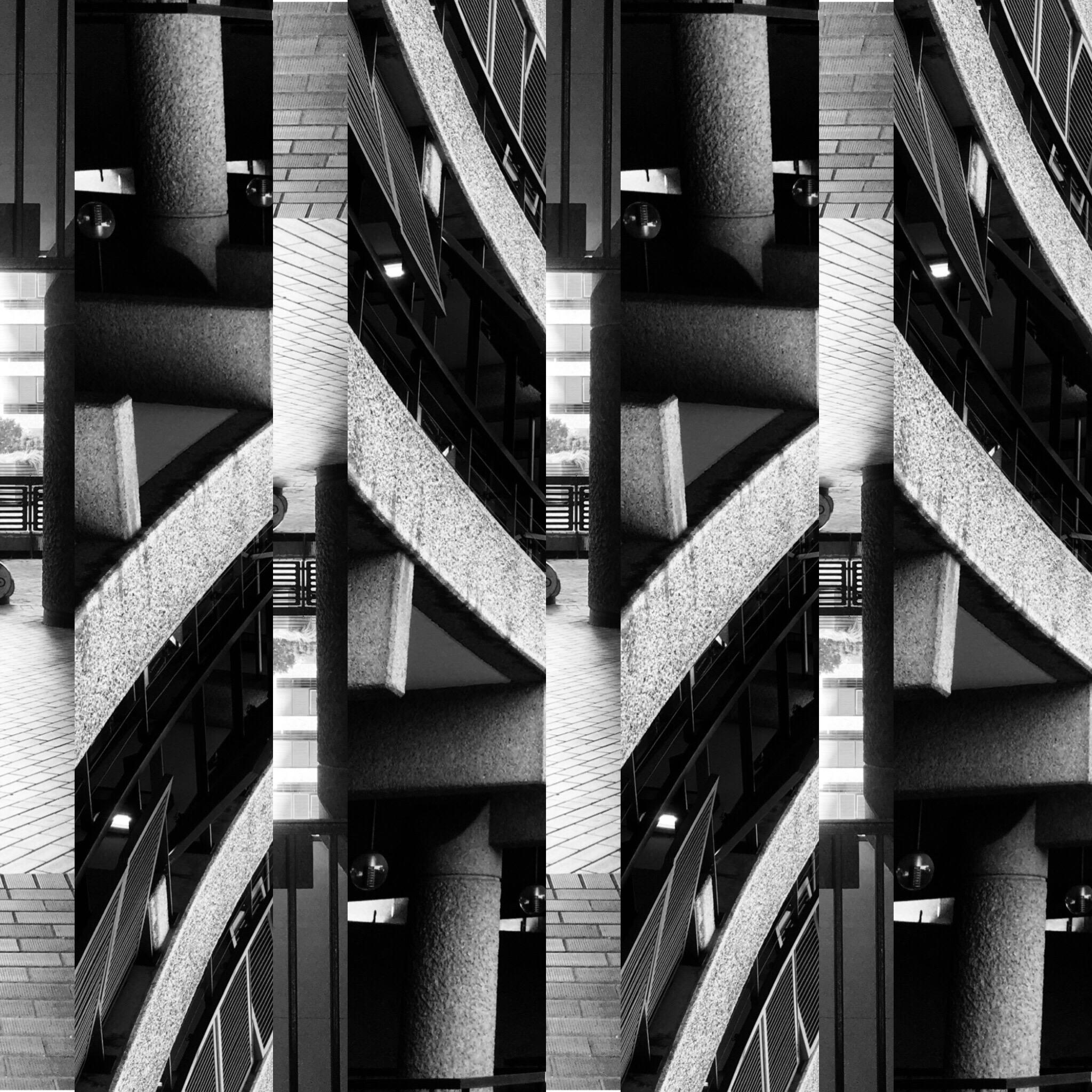 Hsu Yun Chin Black and White Photograph - Black & White Photography "Brutalism -Barbican Centre, London No18", 2019