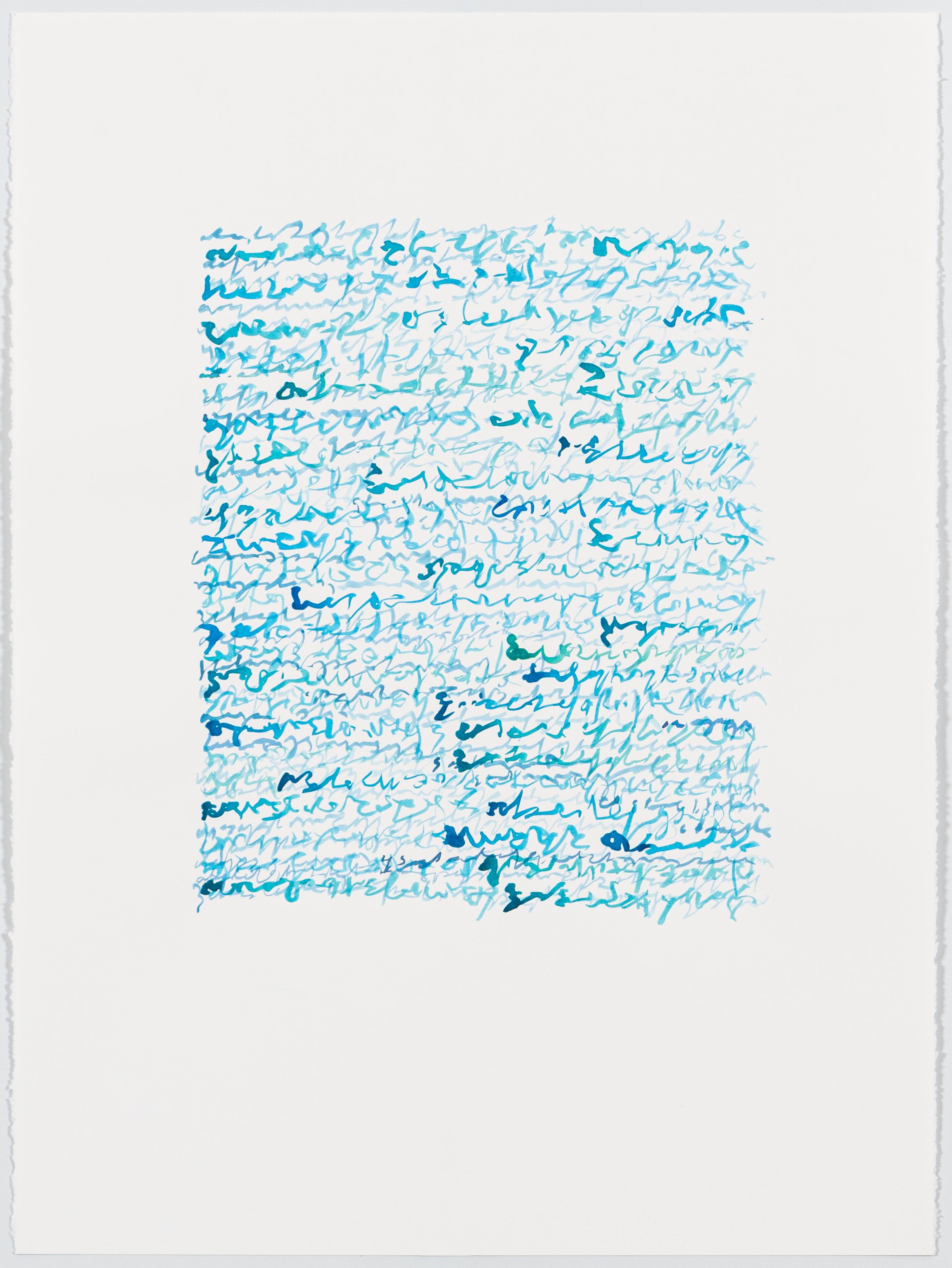  Claire Gilliam Abstract Drawing – Unsere Gespräche von heute