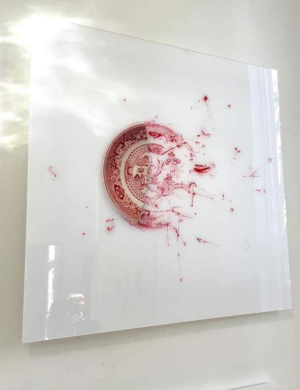 Robert Strati - Prints on plexiglass For Sale at 1stDibs