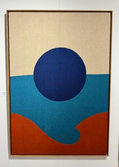 Agua Y Sol - Fait à la main, cousu à la main, tapisserie
