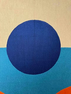 Agua Y Sol - Handmade, Hand-stitched, Tapestry