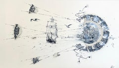 Segelschiffe beim Beginn der Reise (horizontal)