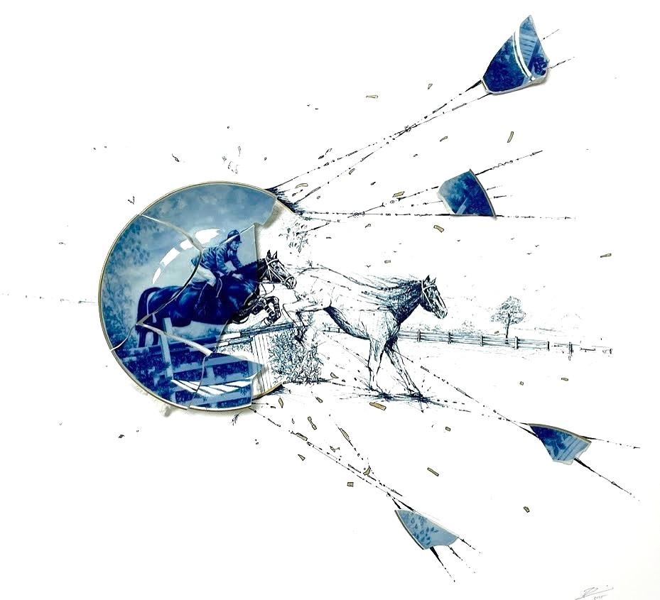 Equus - Mixed Media Art de Robert Strati