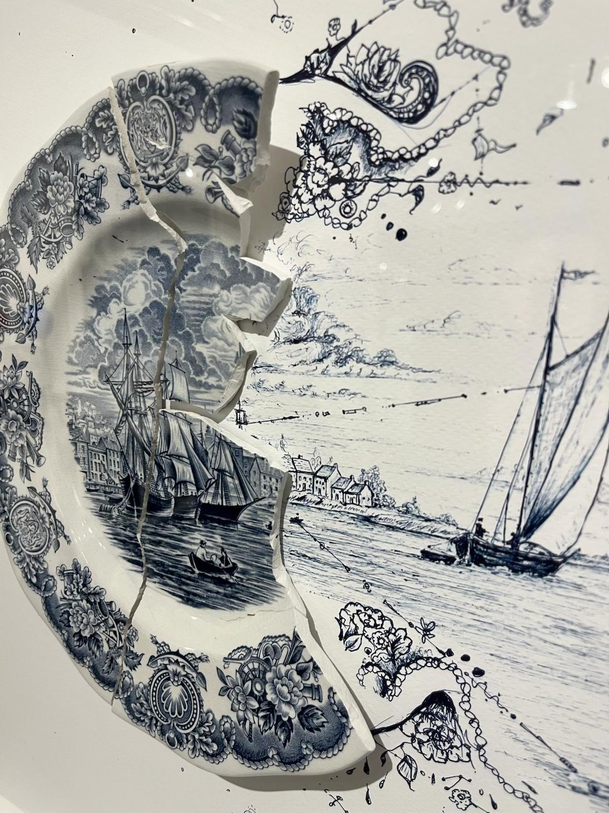 Segelschiffe in Bewegung im Angebot 1