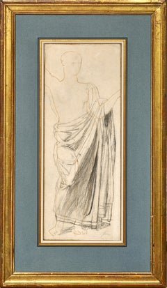 Antique Astraea, a study for the Golden Age fresco at Dampierre by Ingres